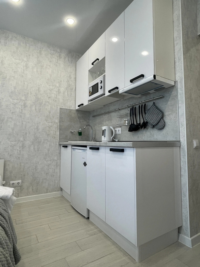 Апартаменты Du Soleil Grey&White с Видом на Море