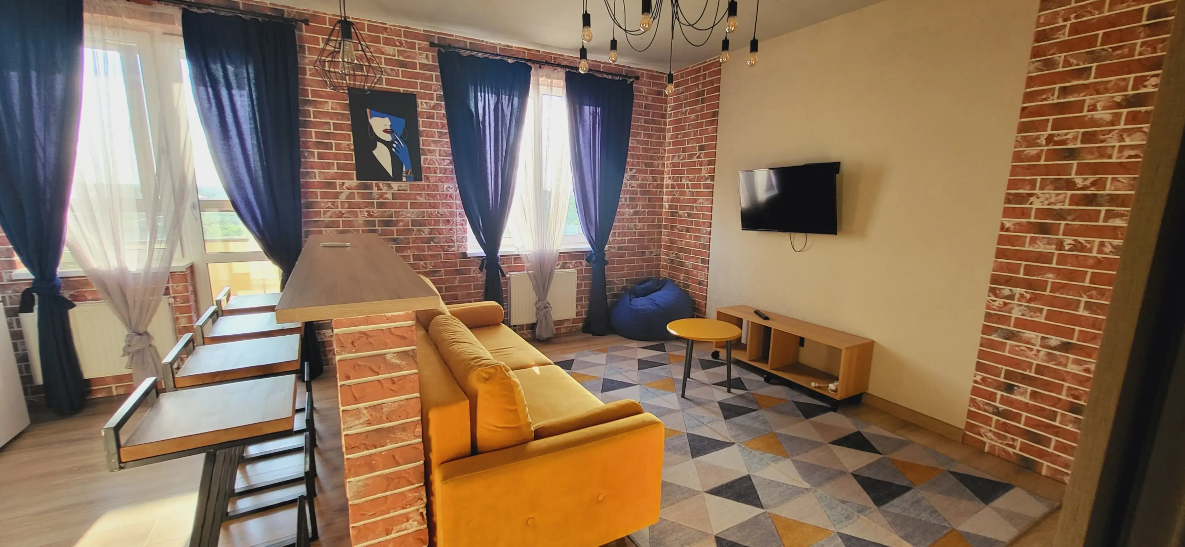 Лофт апартаменты в Новом доме жк Жюль Верн