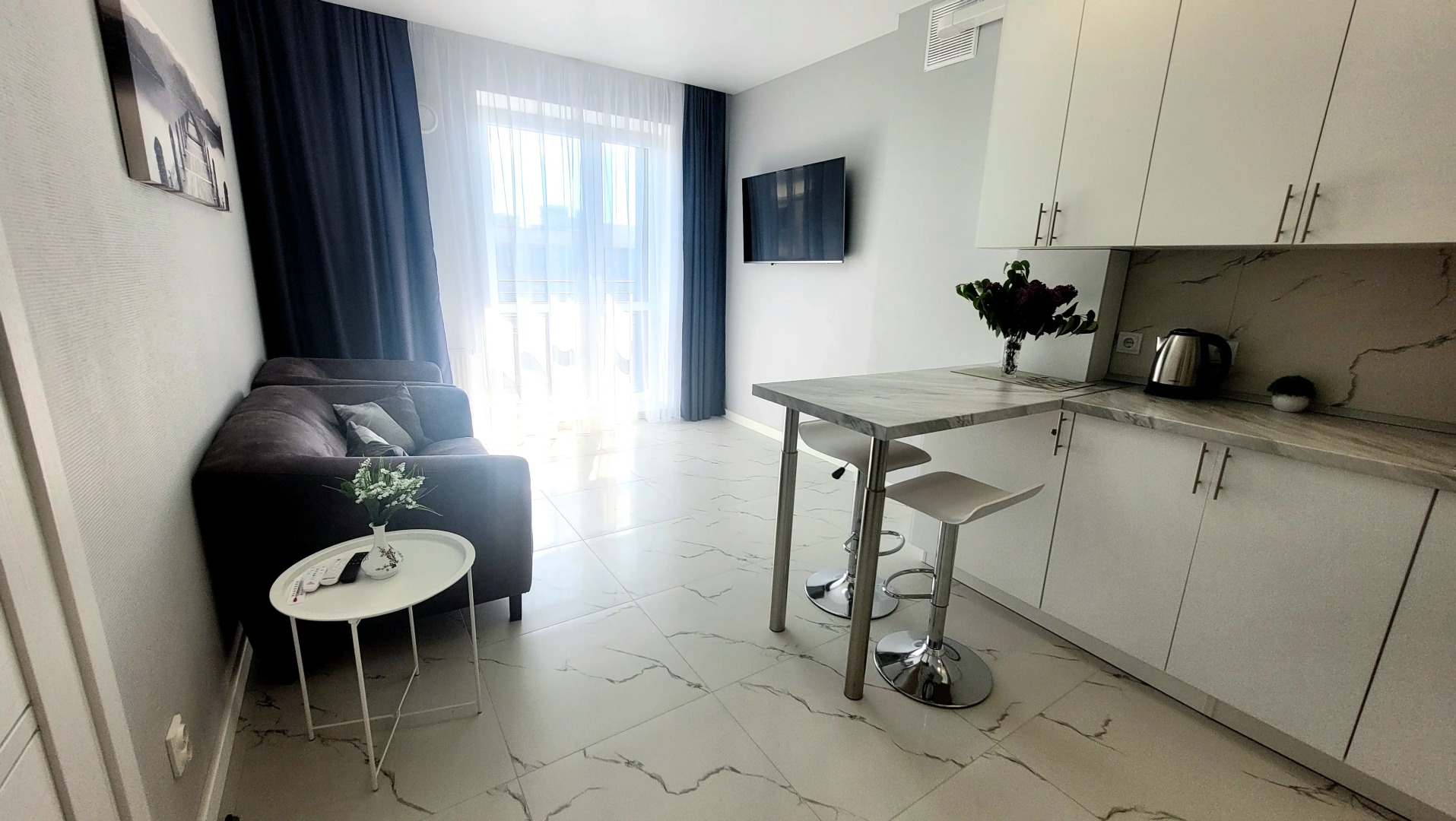 Апартаменты Новые уютные недалеко от центра