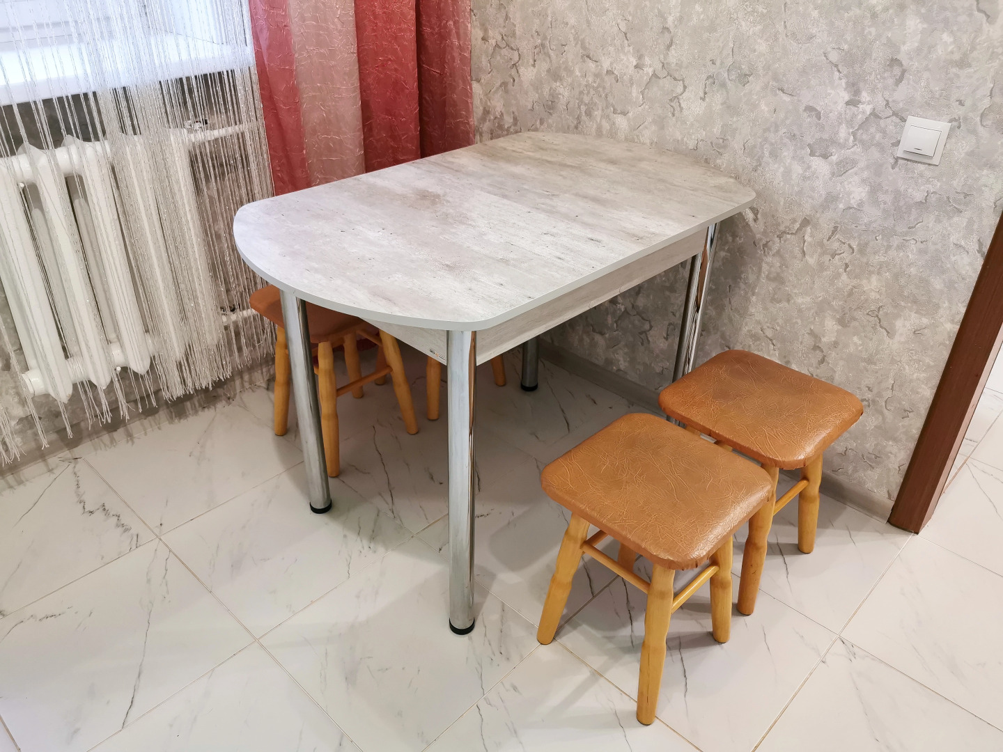 Апартаменты Двухкомнатная квартира с балконом