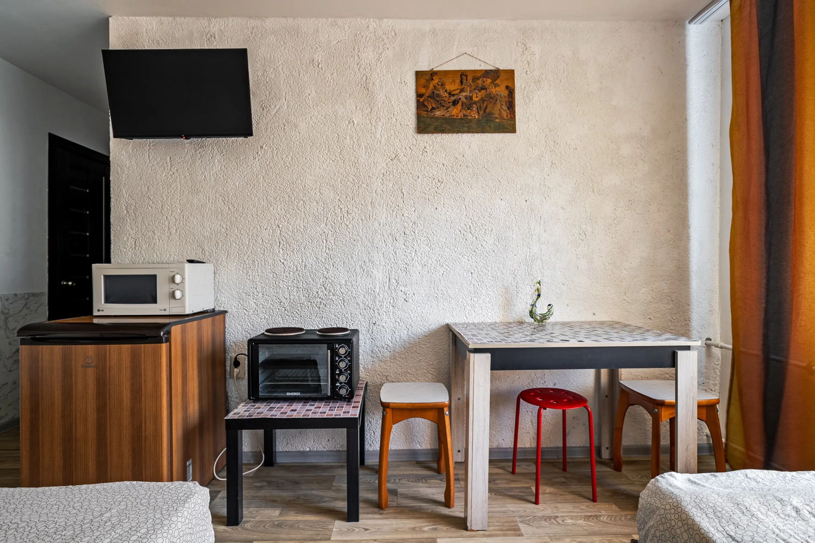 Студия для экономных туристов для 2-3 человек