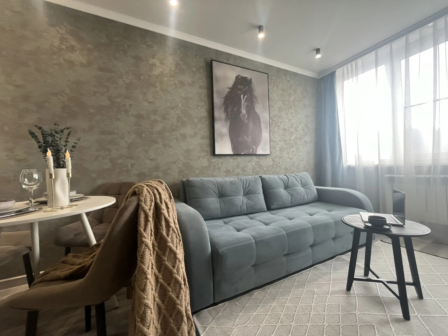 Апартаменты в ЖК Белый ангел с проектором