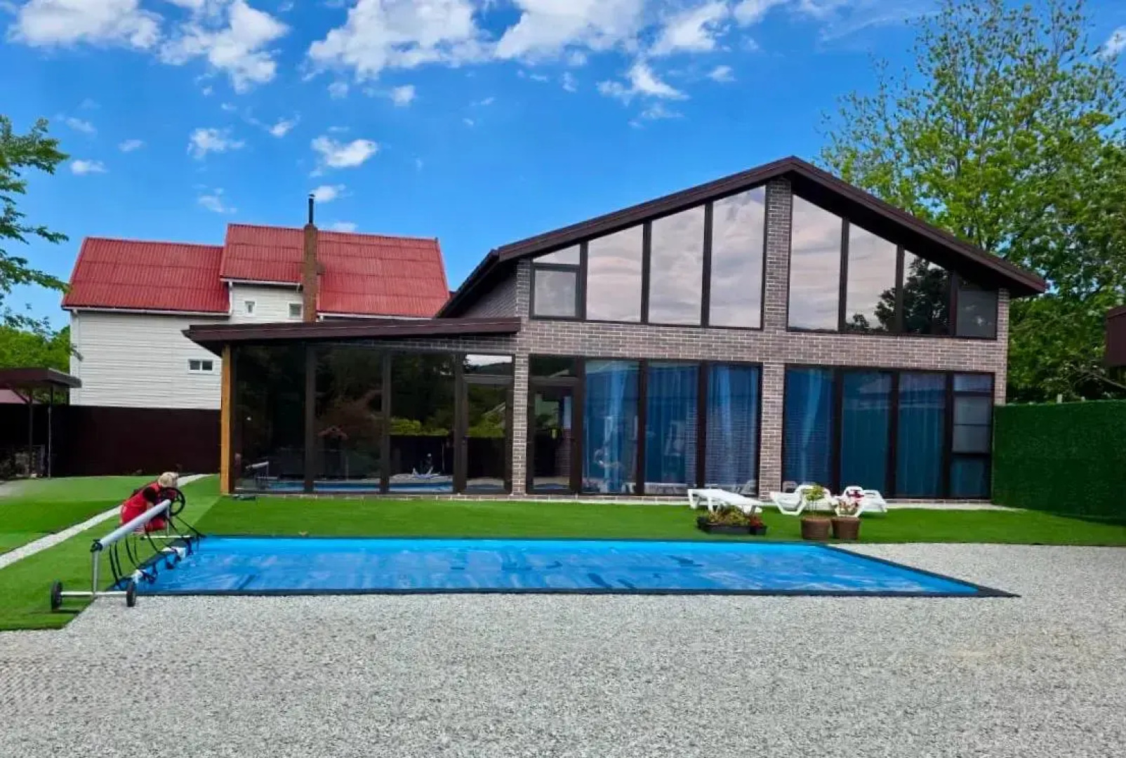 Частный Дом у Реки Шапсухо Тенгинка