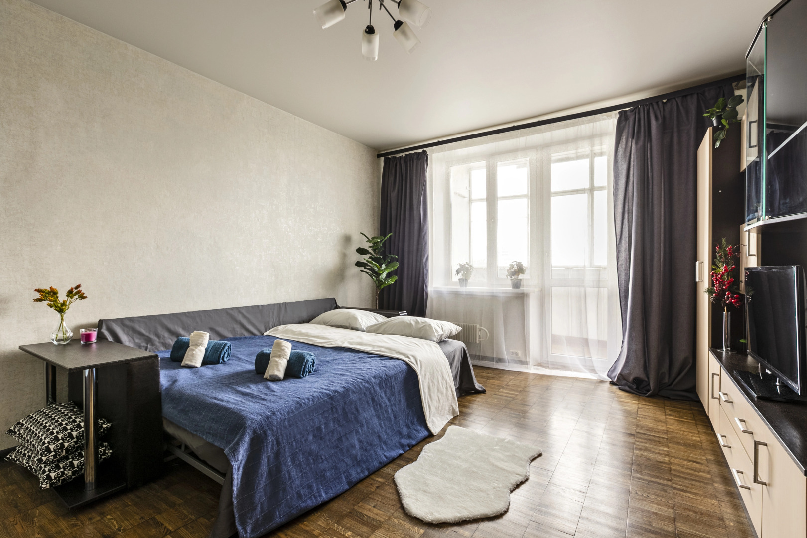 Апартаменты шикарная однокомнатная