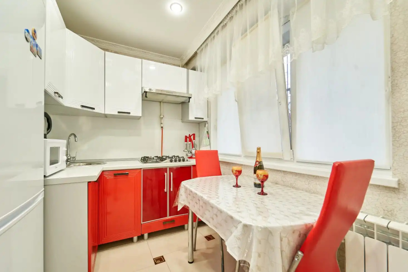 Апартаменты Уютная двухкомнатная квартира в центре