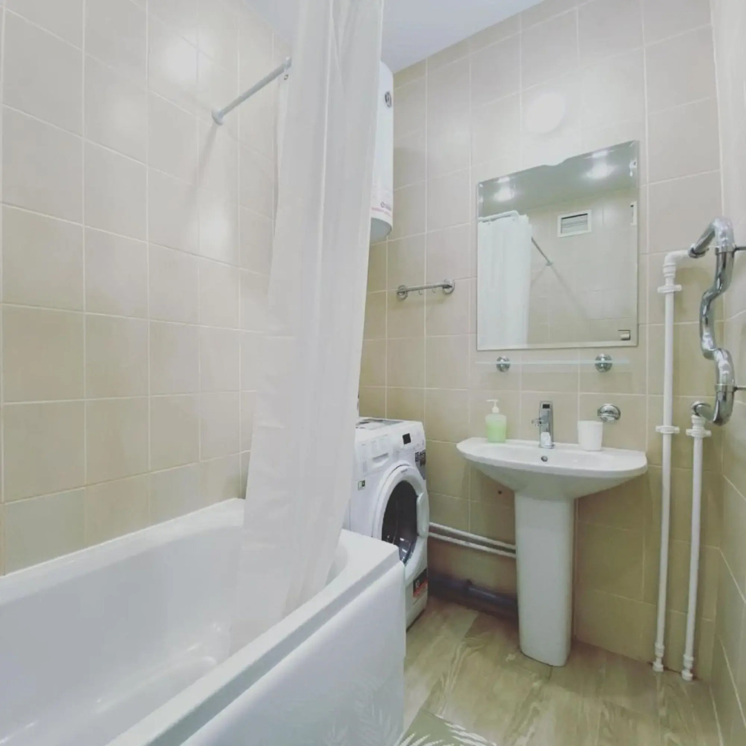 Квартира Илне - 1к квартира в стиле Fresh mint для уютного проживания 1-2 человек