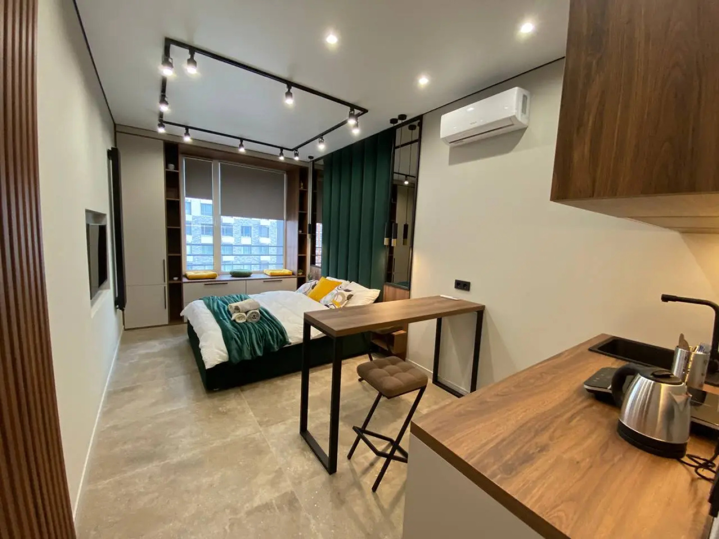 Апартаменты Студия на Шелепихинской Набережной Сапфир