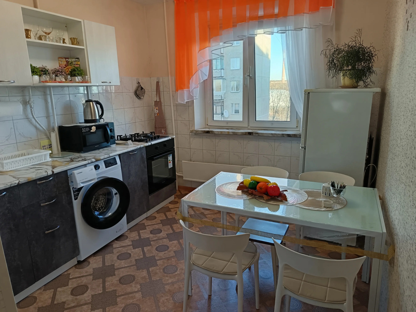 Квартира Уютная 2-Комнатная со Всем Необходимым для Проживания