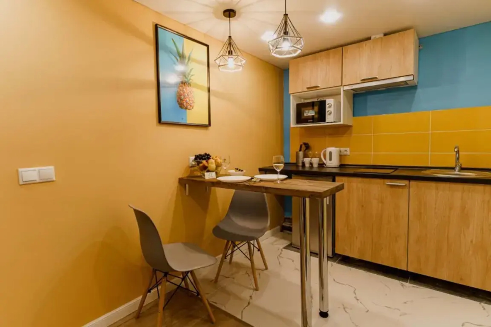 Апартаменты Студия с Современным Ремонтом на Курчатова