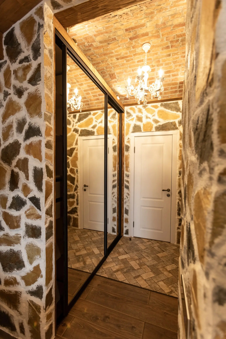 Апартаменты Атмосфера Шале с Видом на весь Город