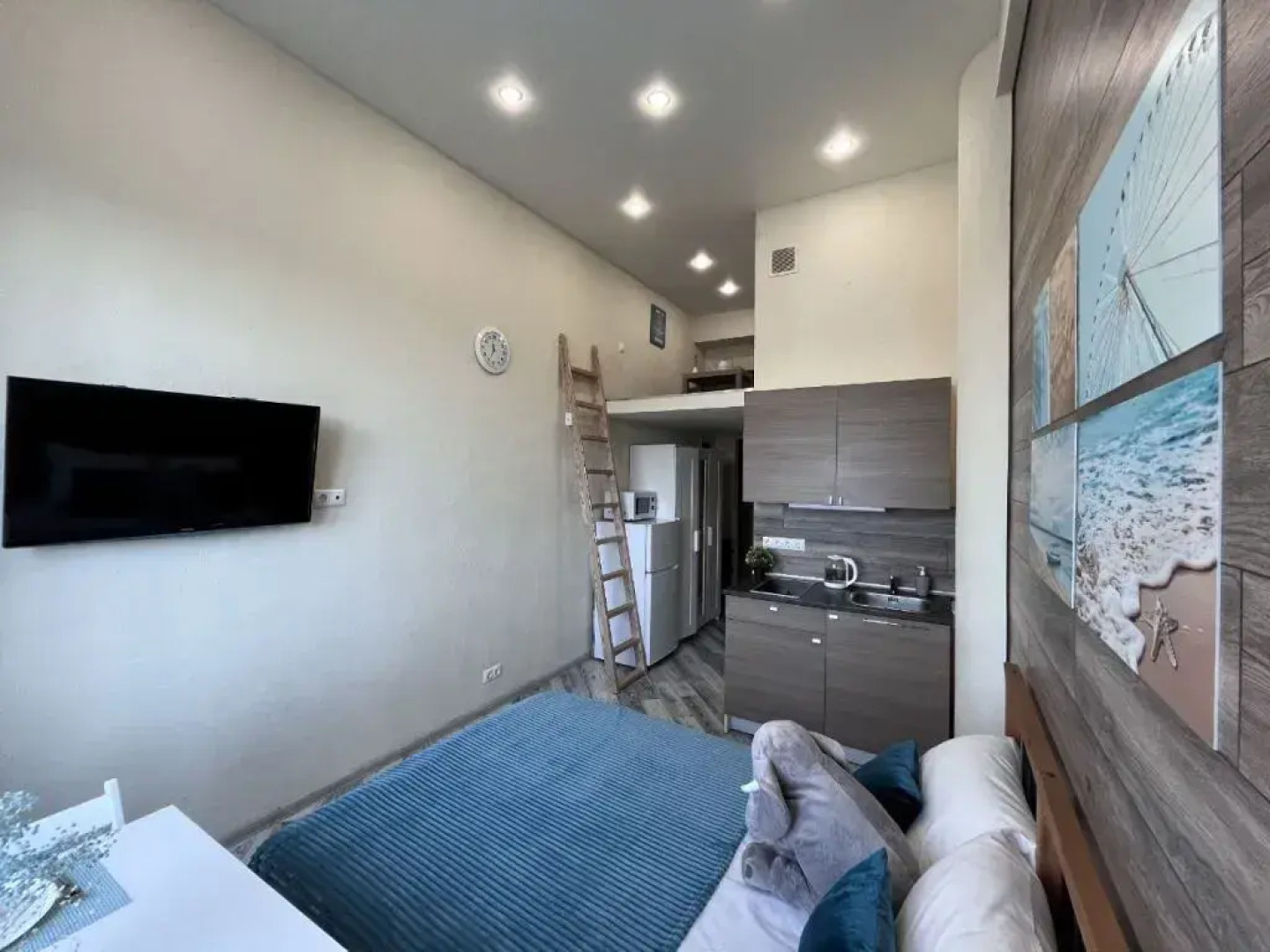 Апартаменты Happy People в доме с Термы Видное и ТЦ Галерея 9-18 № 1