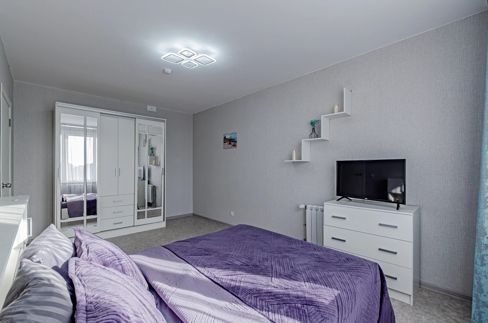 Квартира Уютная квартира в новом современном жилом комплексе