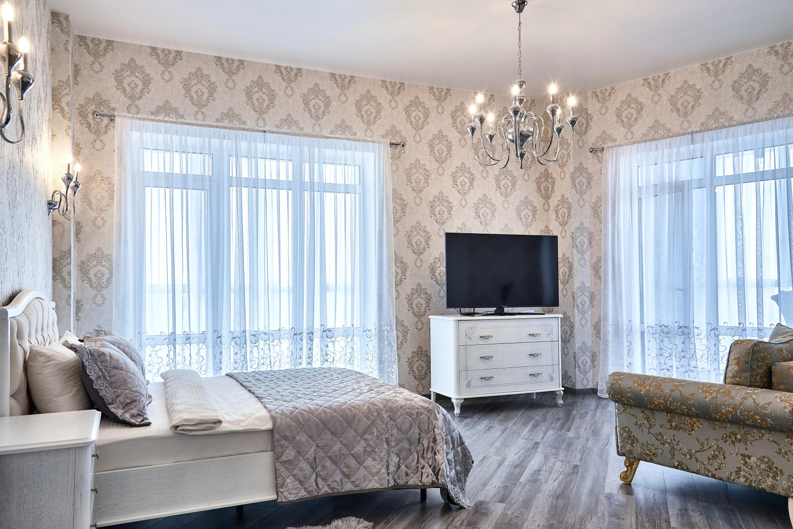 Апартаменты Румер с шикарным видом с 24 этажа