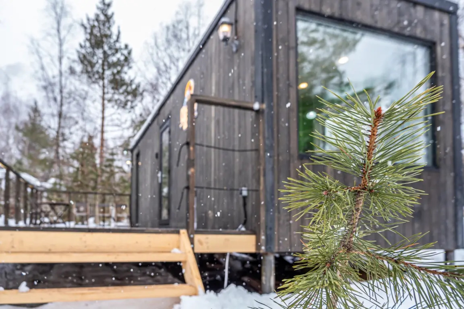 Коттедж Премиум с Терассой и Красивым Видом в Терсколе от Квартирукинг