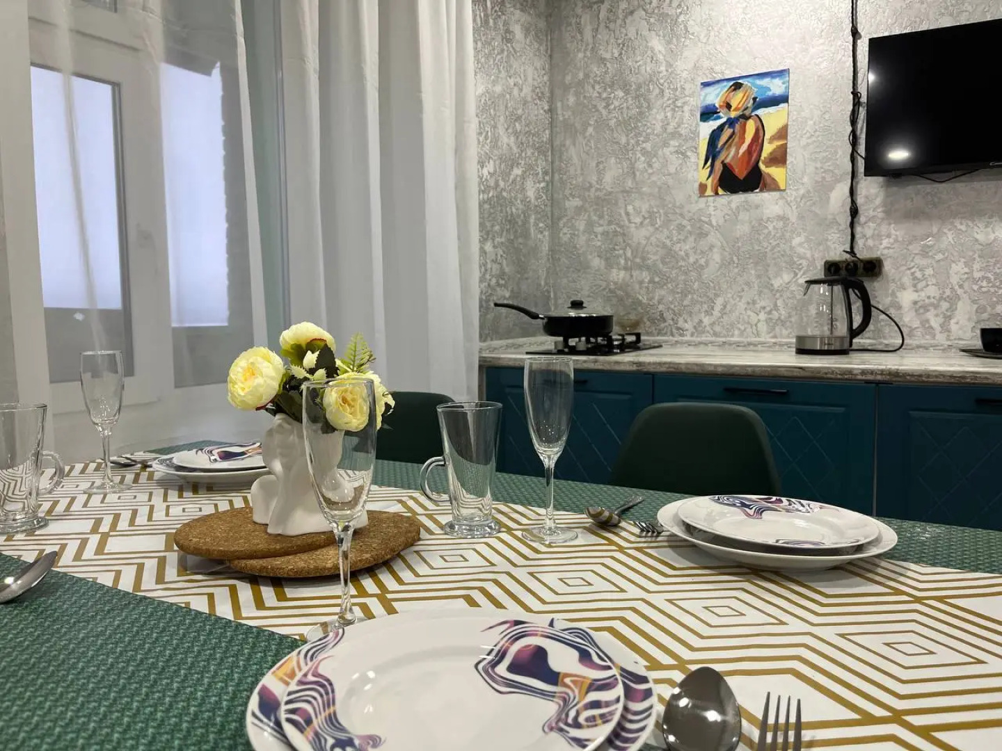 Квартира Большая Уютная 3-Комнатная