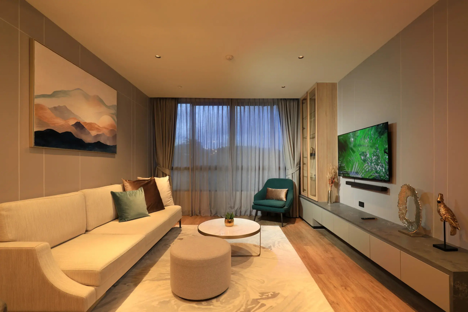 Апартаменты LGP-C512 2 Спальни рядом с Пляжем Бангтао Балкон с Видом на Природу и Доступ к Бассейну