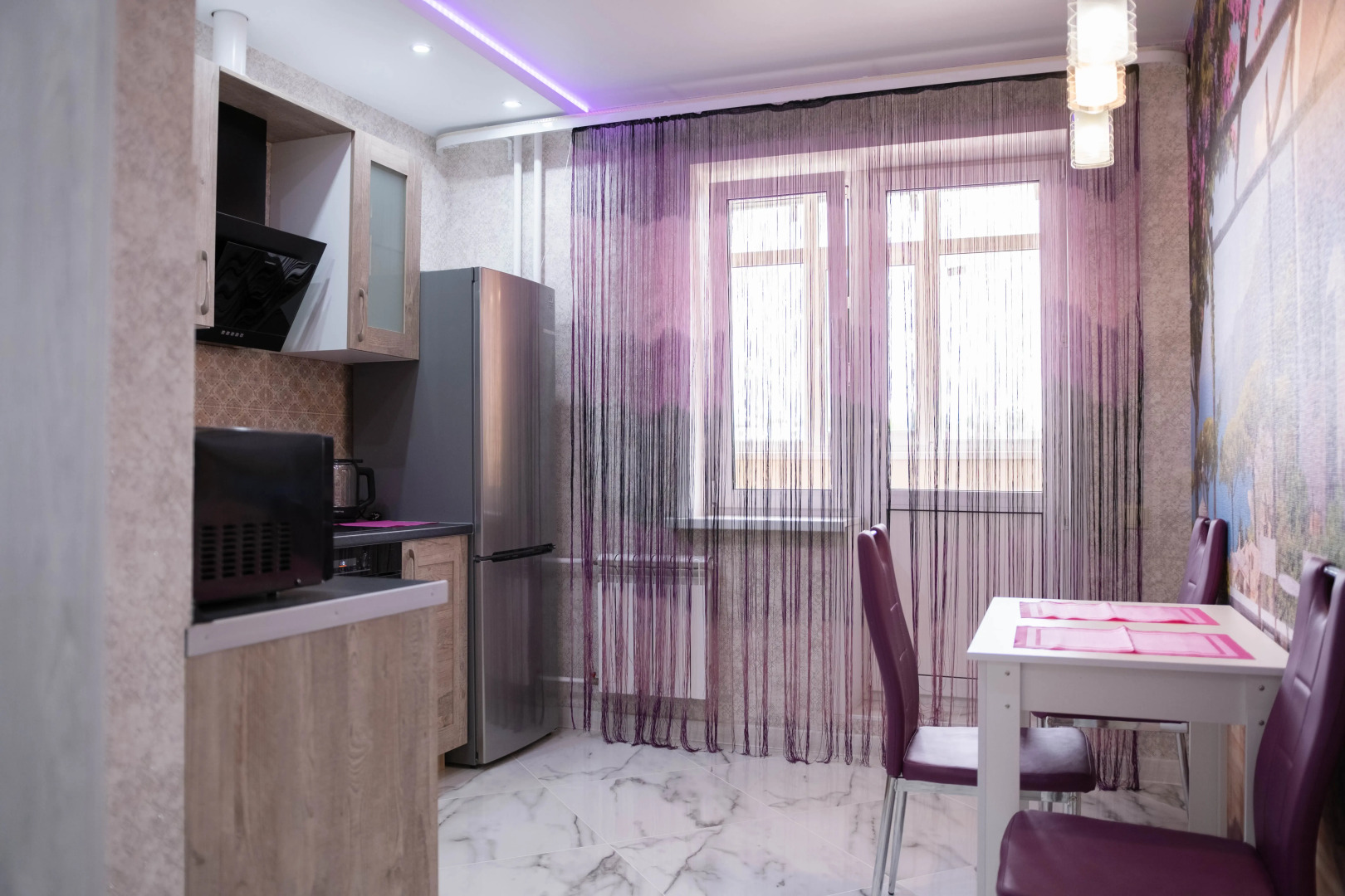 Апартаменты с уютным светлым ремонтом в новом доме