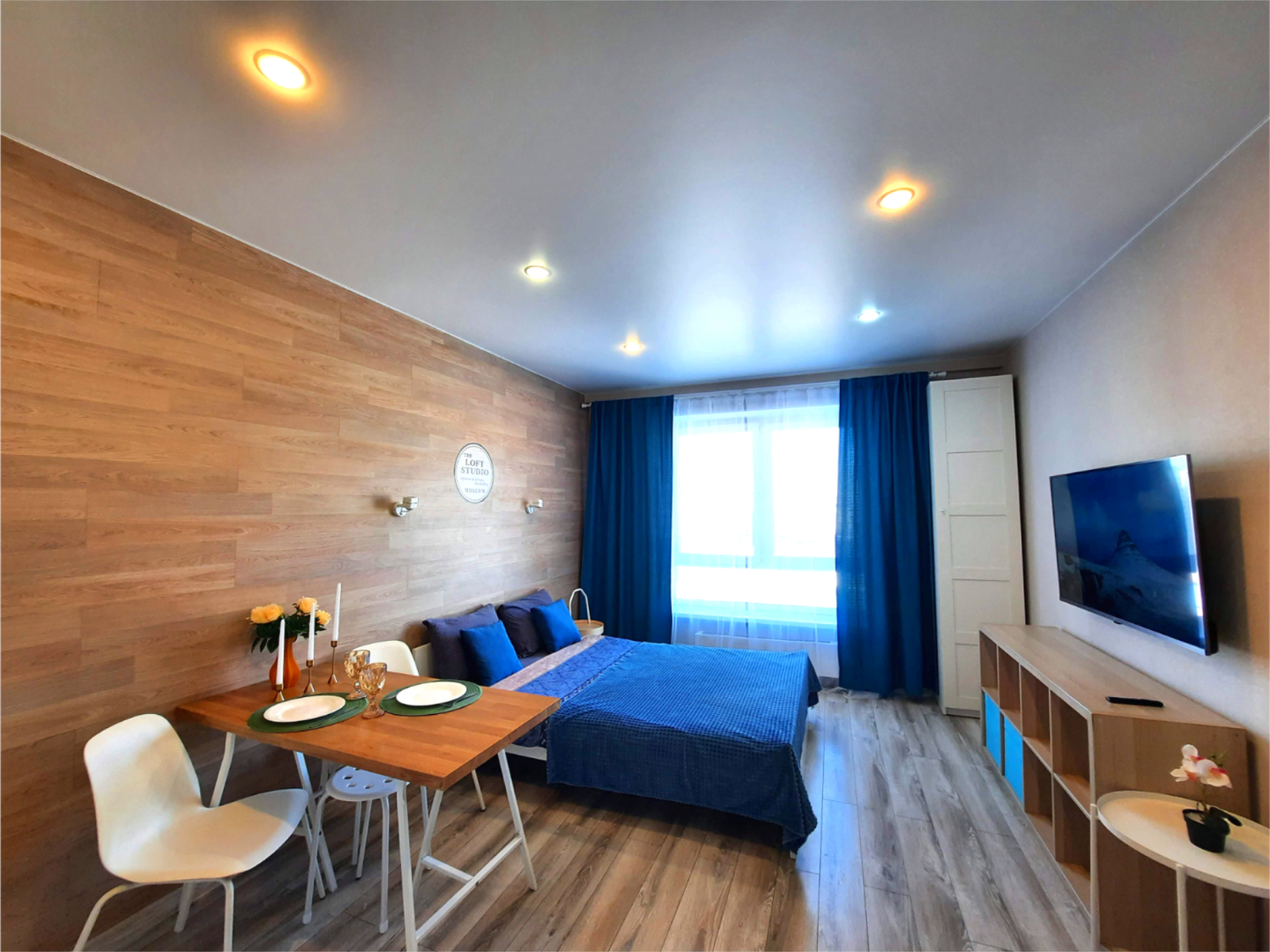 Квартира Первая Студия на Ларюшина 6к2