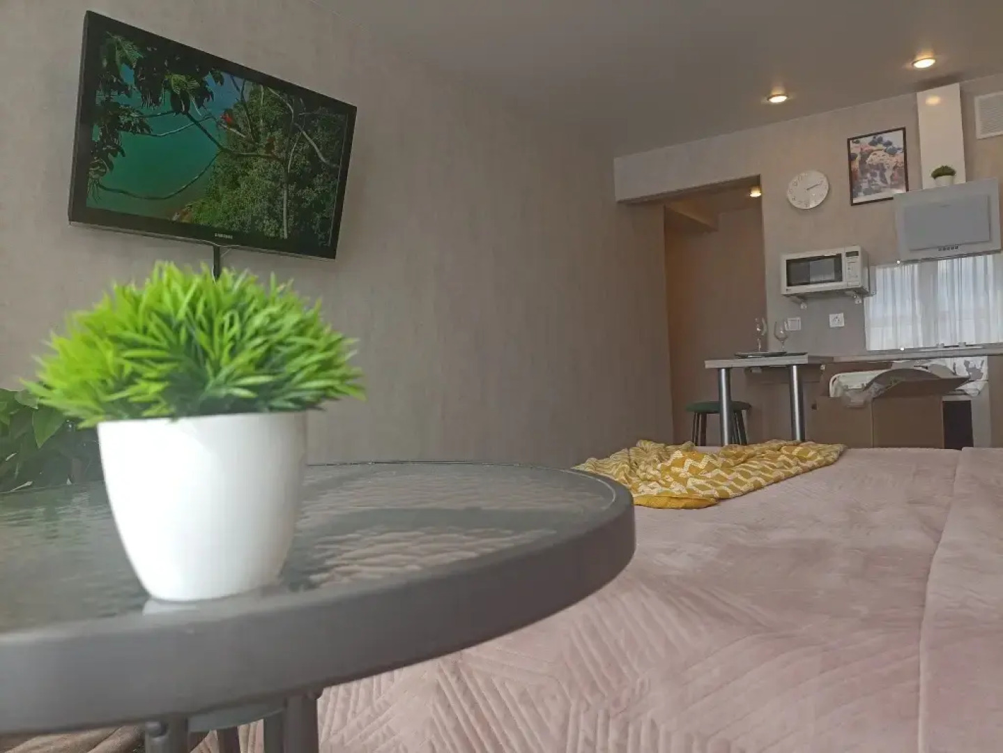 Апартаменты атмосферные с кондиционером в микрорайоне Видный на 13 этаже