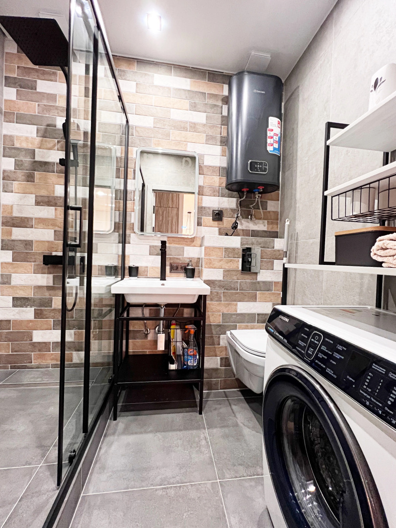 Апартаменты Стильная 2-к Студия в Доме Бизнес-Класса