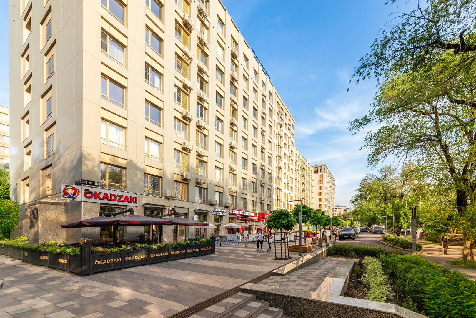 Апартаменты Уютная студия Фисташка в сердце города (170)