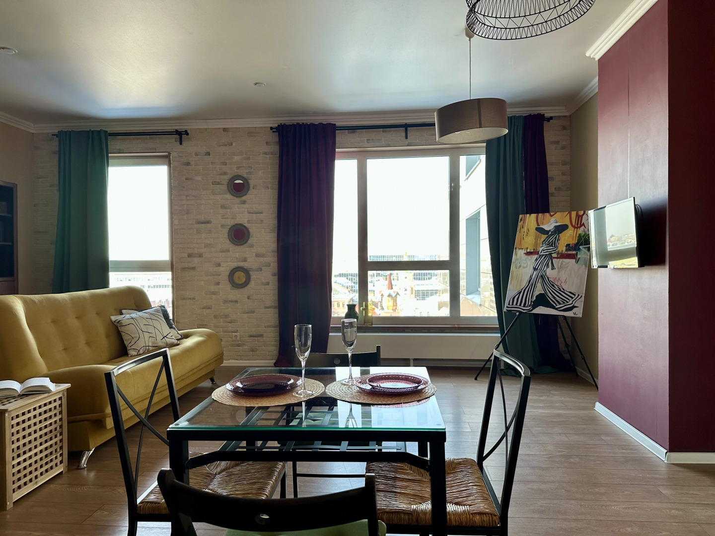 Квартира Happy Barcelona Квартира с Красивым Видом в Доме с Бассейном