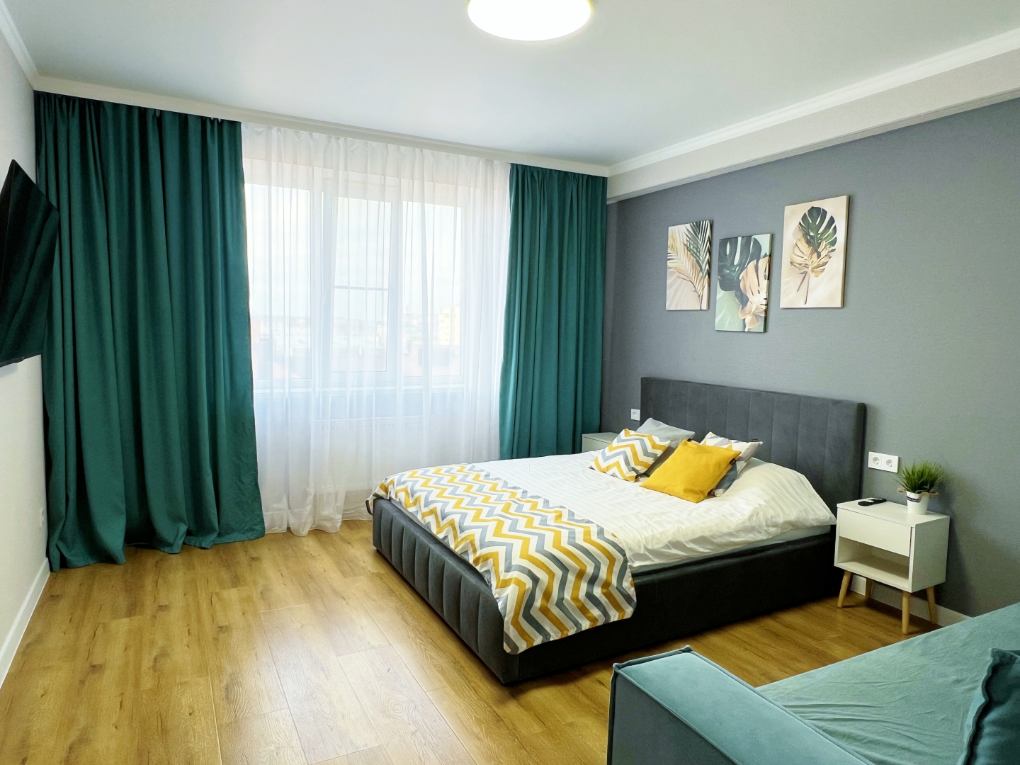 Квартира в Скандинавском Стиле с Видом на Горы