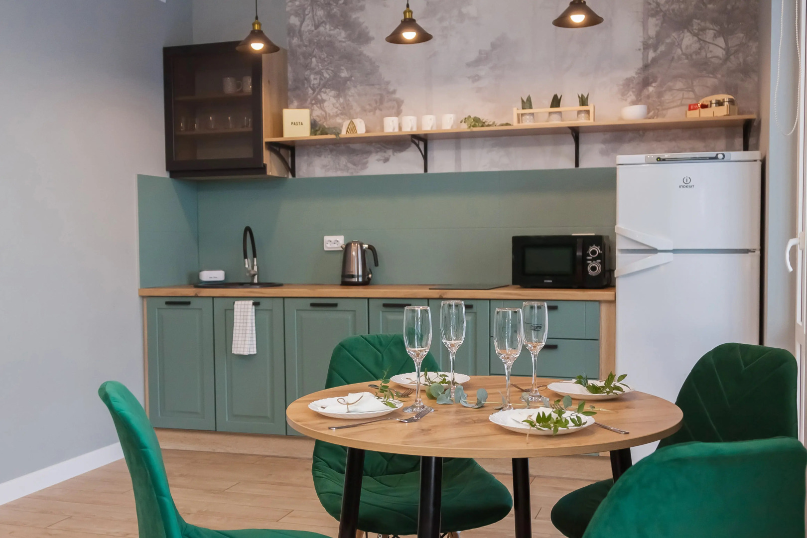 Апартаменты Уютная евро-2 Изумруд