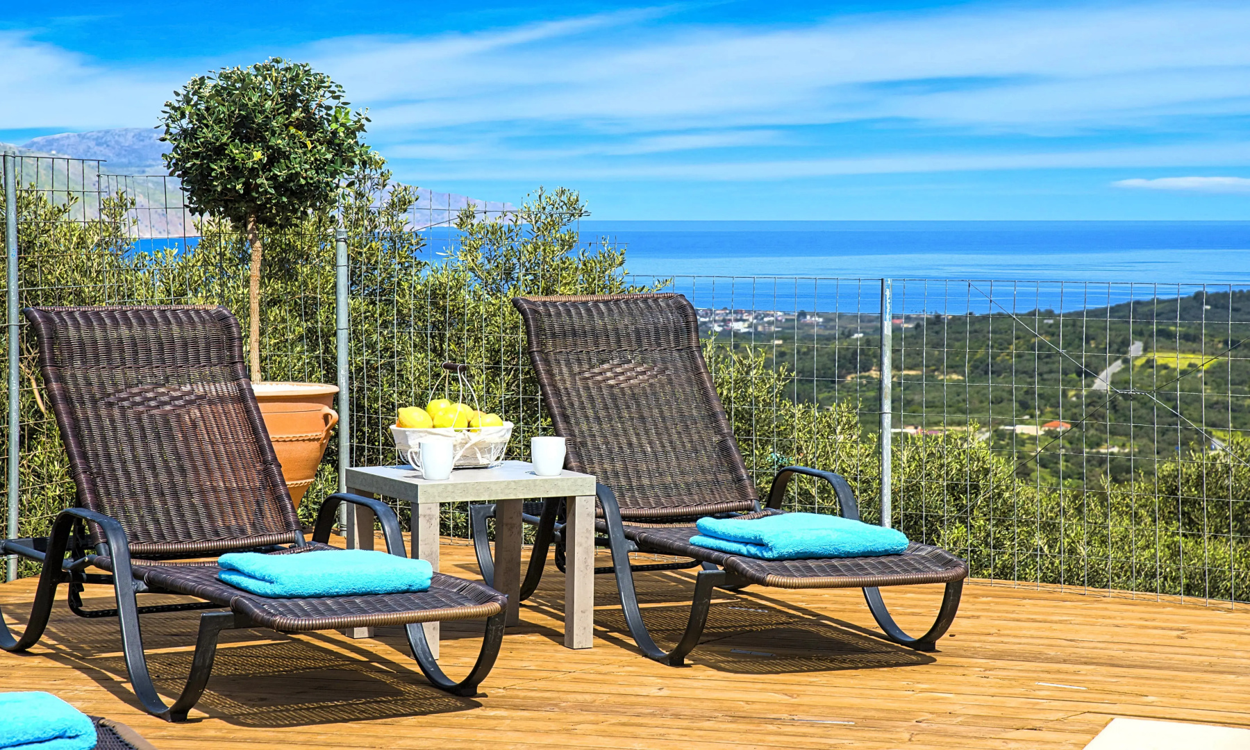 Вилла Cretan View Heated Pool