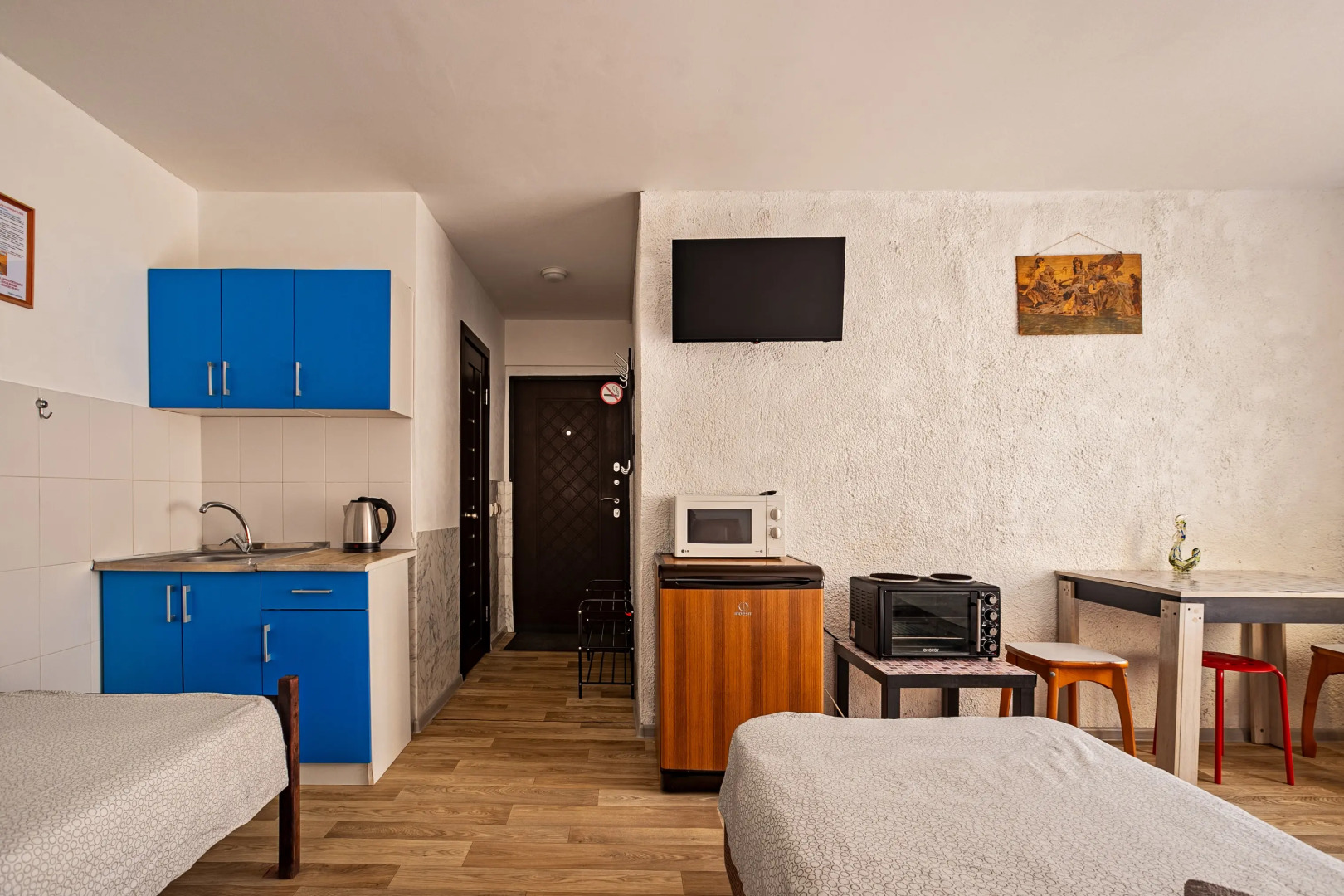 Студия для экономных туристов для 2-3 человек