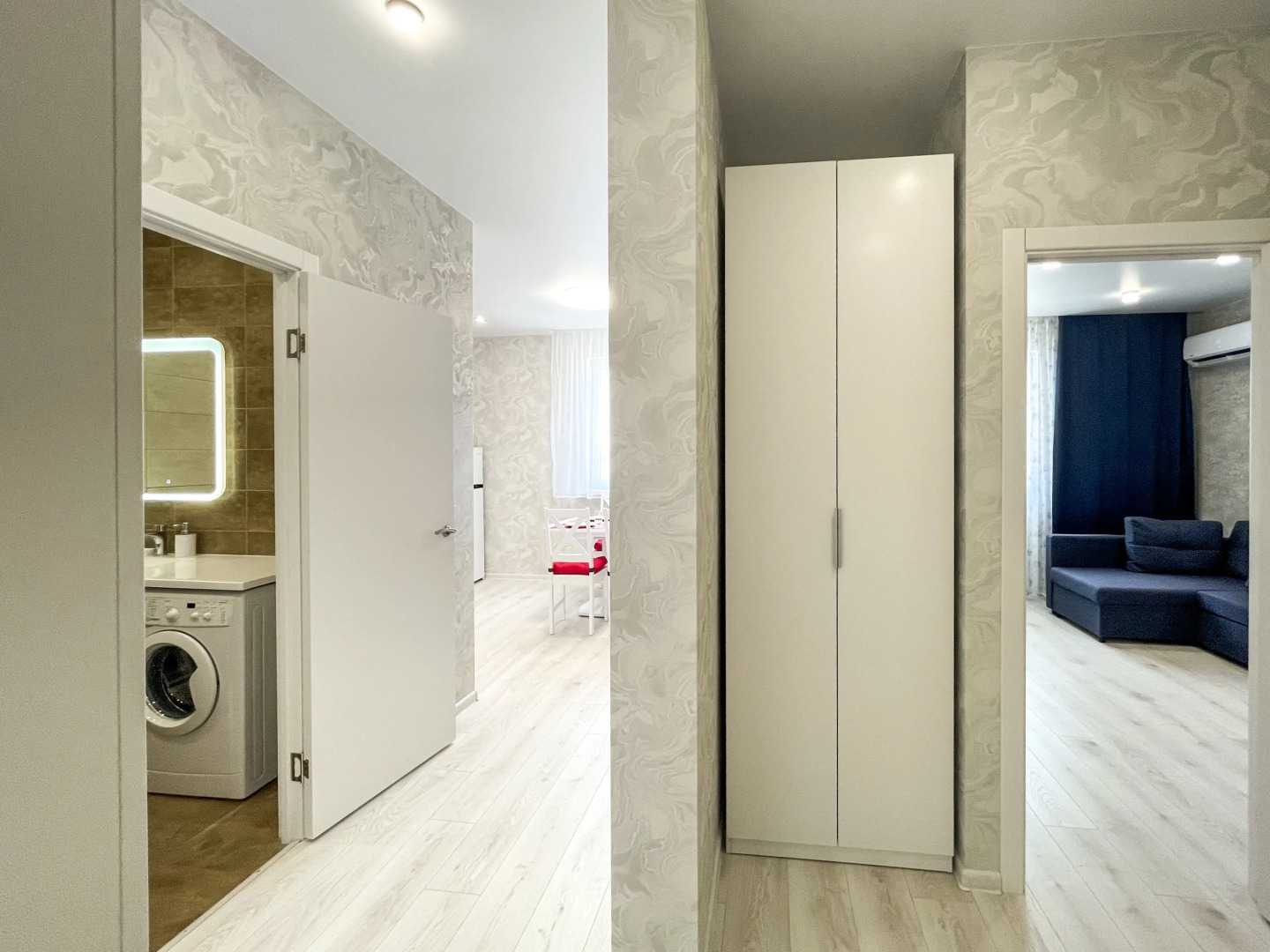 Апартаменты Морент с дизайнерским ремонтом в ЖК Фрукты