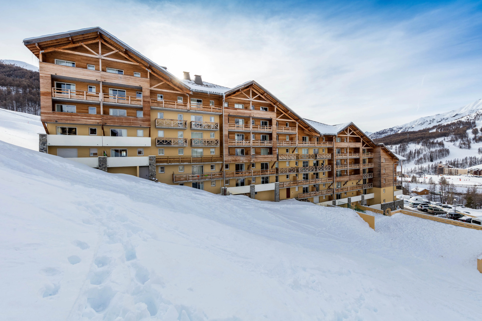 Апарт-Отель Residence Les Cimes Du Val D'allos