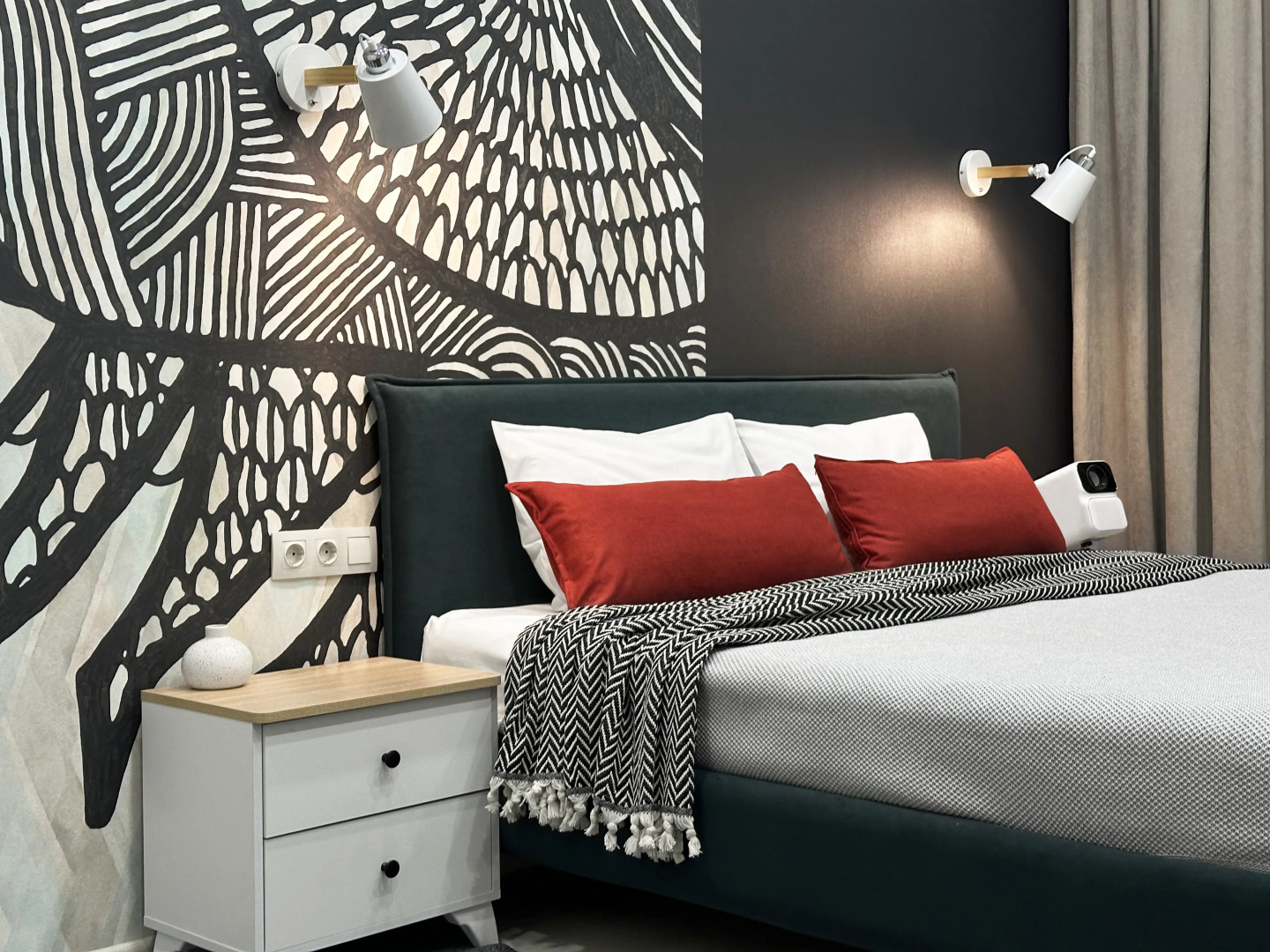 Квартира в центре с проектором и видом на парк