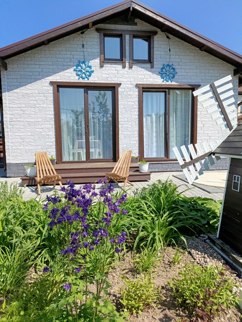 Частный дом с видом на сад в д. Санино