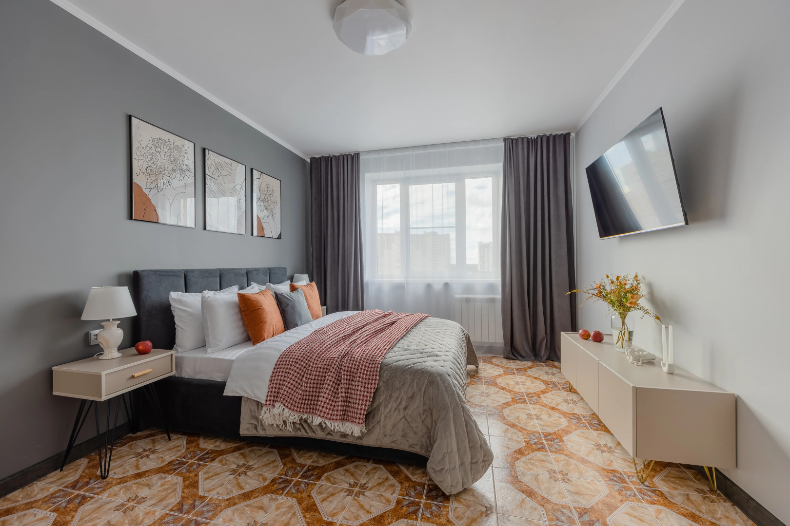 Апартаменты двухкомнатные Prudius Apart у Лахта центра