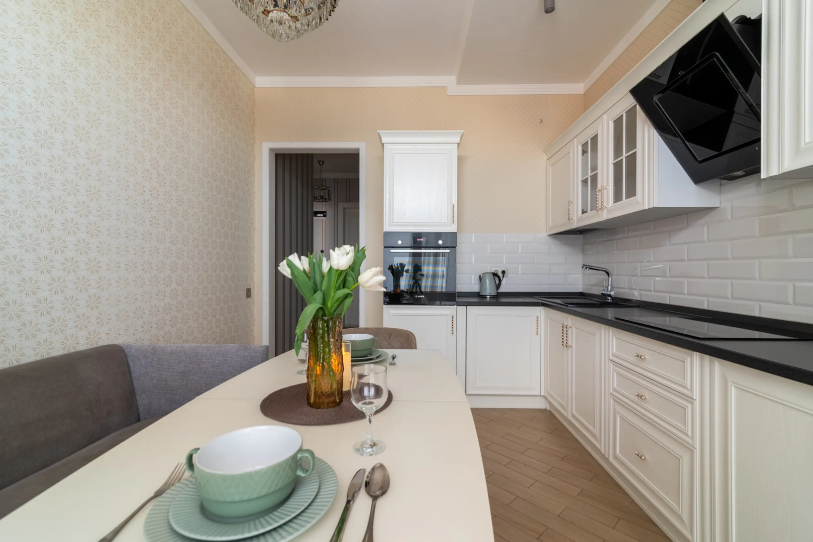 Апартаменты в центре с видом на город