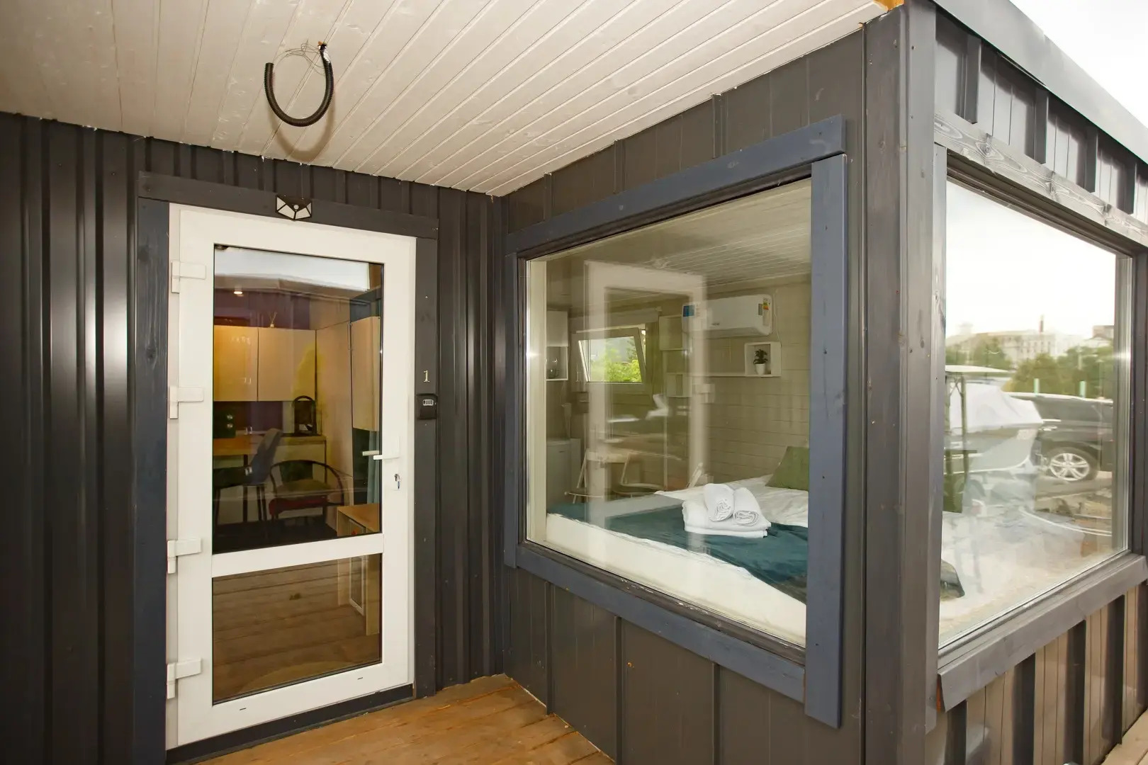 Бунгало 2х местный дом с видом на реку