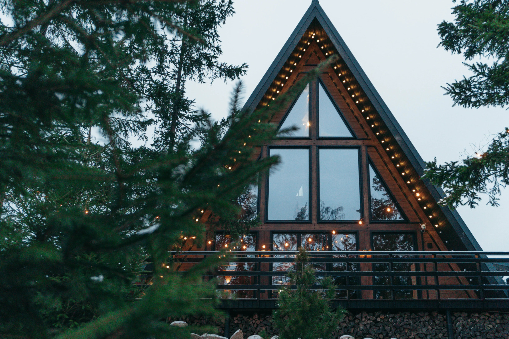 Гостевой дом Гранд А-фрейм у Финского залива