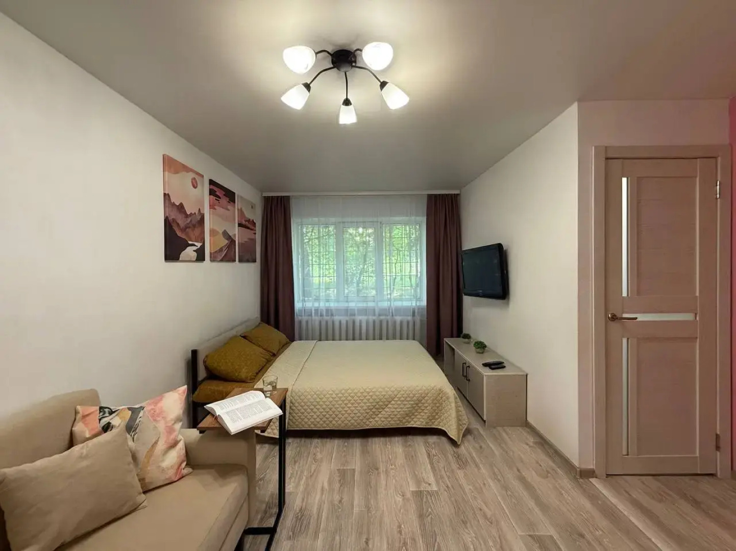 Квартира Новая Уютная Рядом с Аквапарком