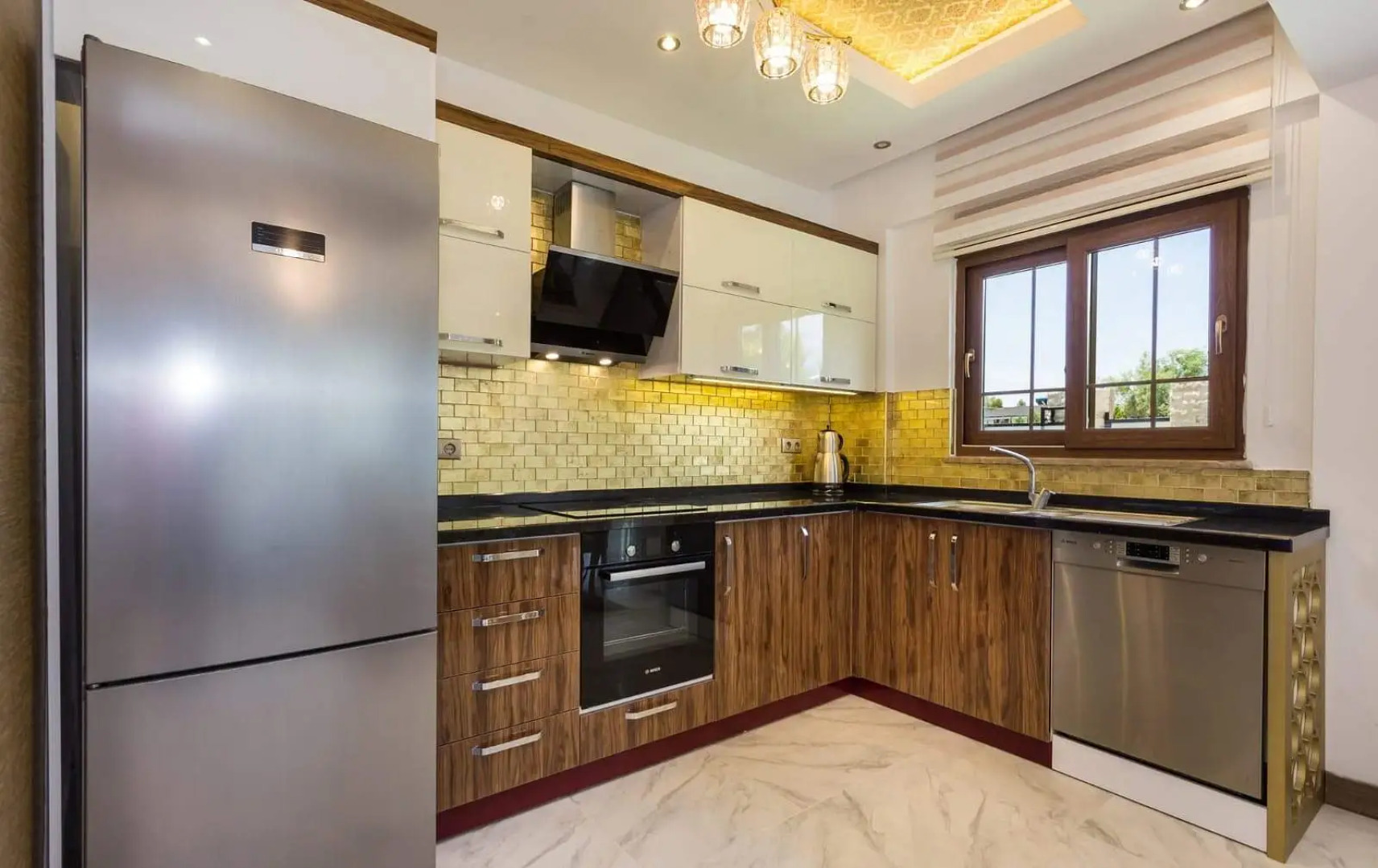 Вилла Gulcatai 334 В Поселке Чамьюва 3+1 Рядом С Морем