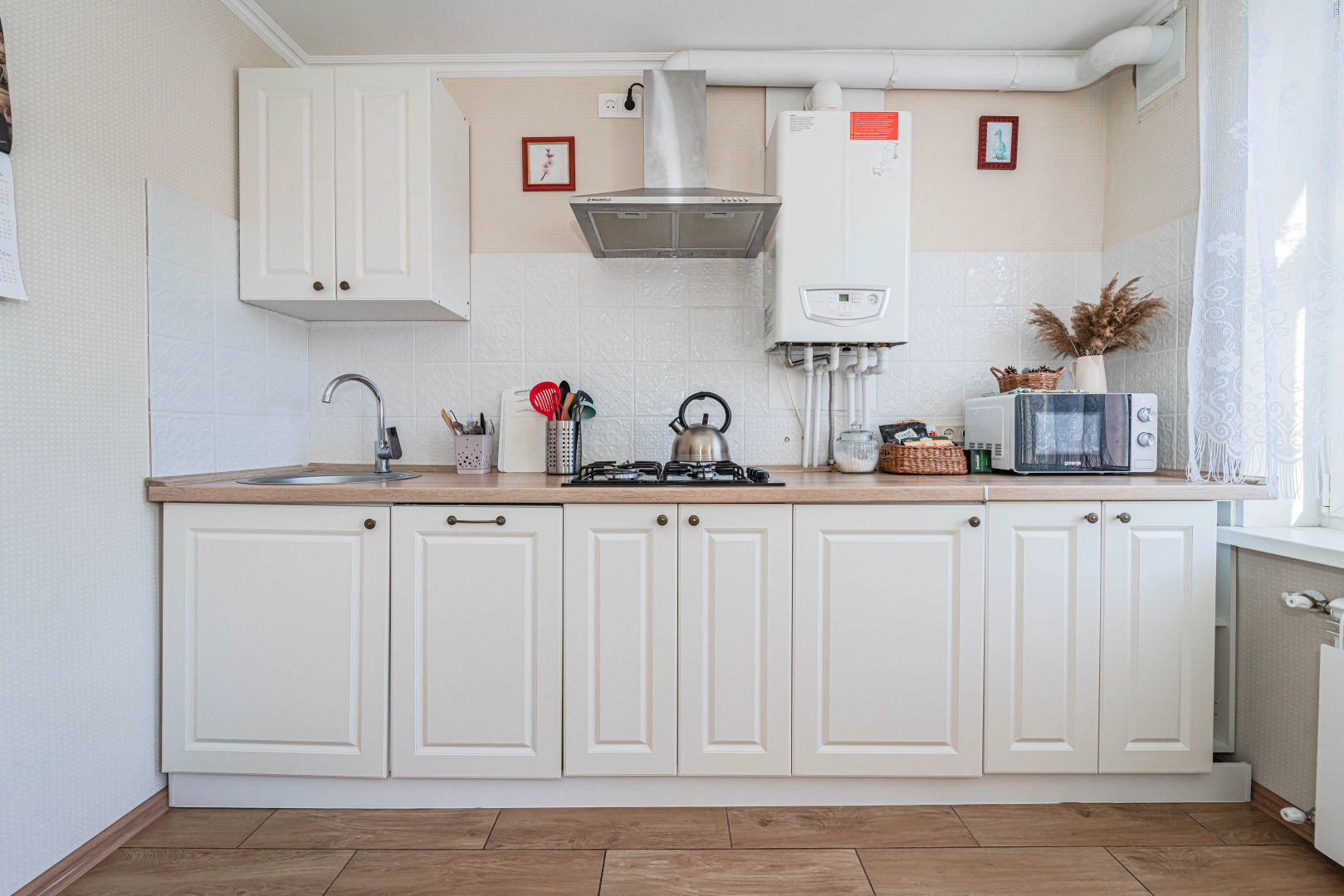 Апартаменты на пешеходной улице с 2-мя спальнями