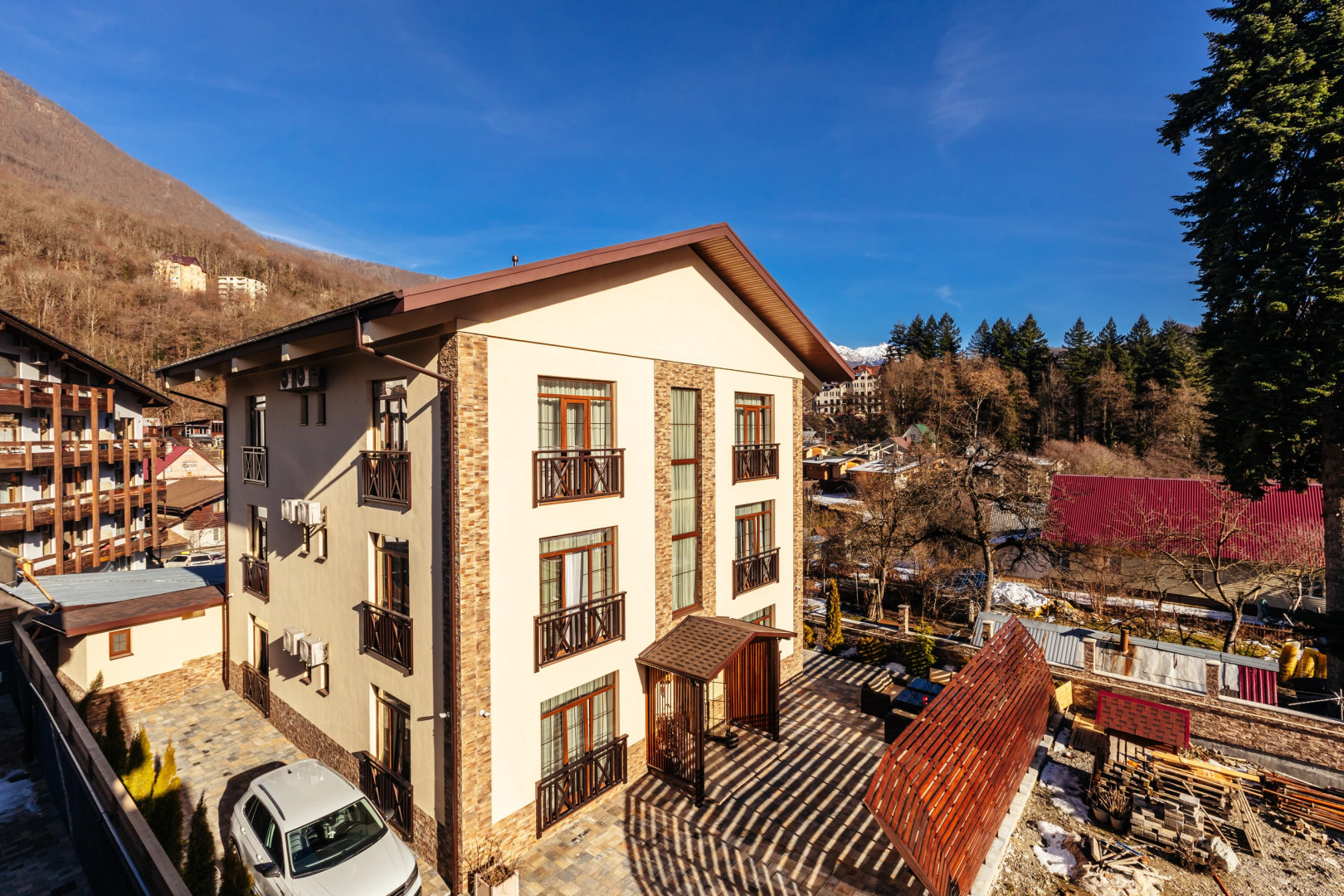 Апартаменты в самом центре Красной Поляны