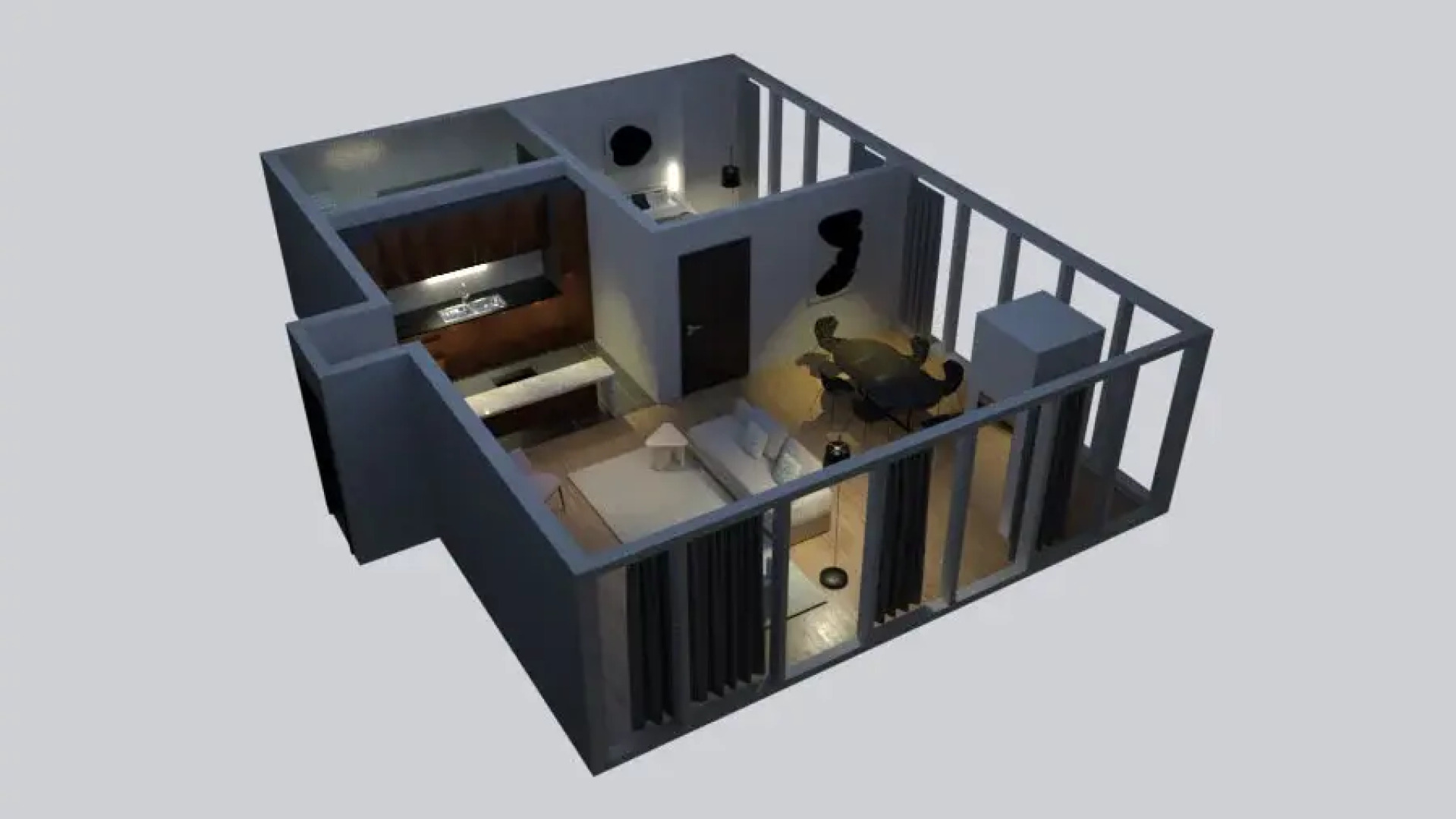 Апартаменты Roomley Moscow City 4