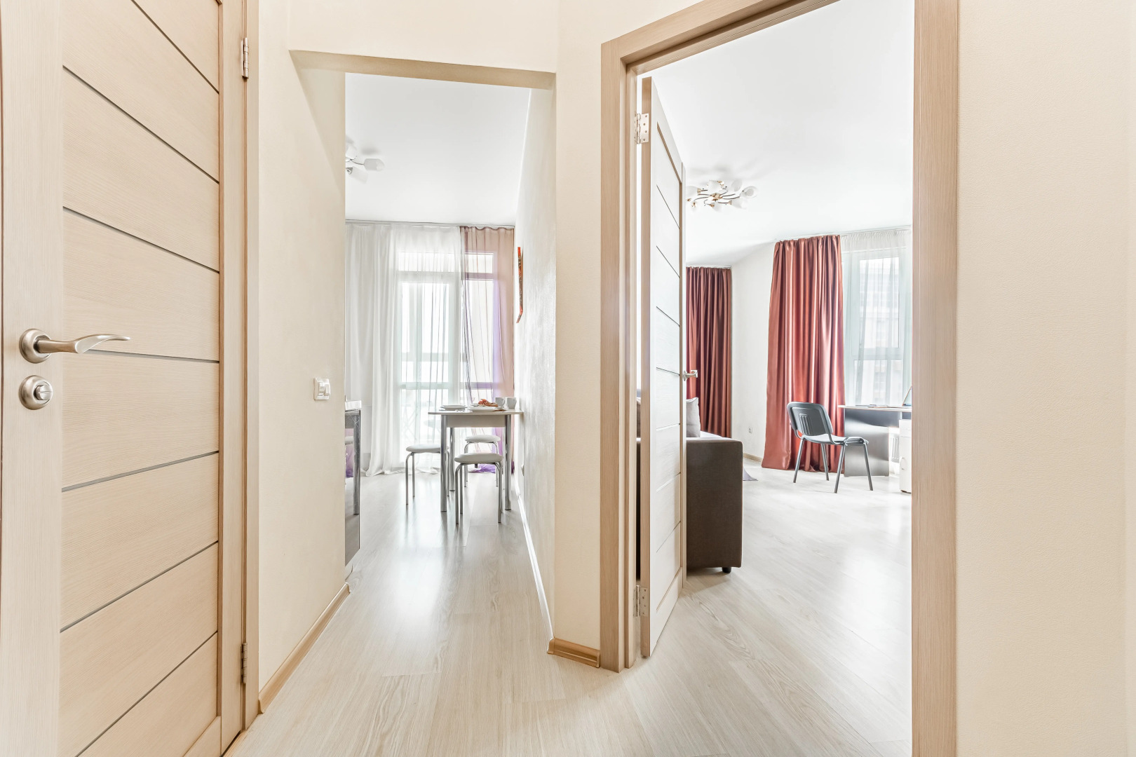 Апартаменты с видом с 70 метров, который сведет с ума  Панорамный балкон Lounge зона