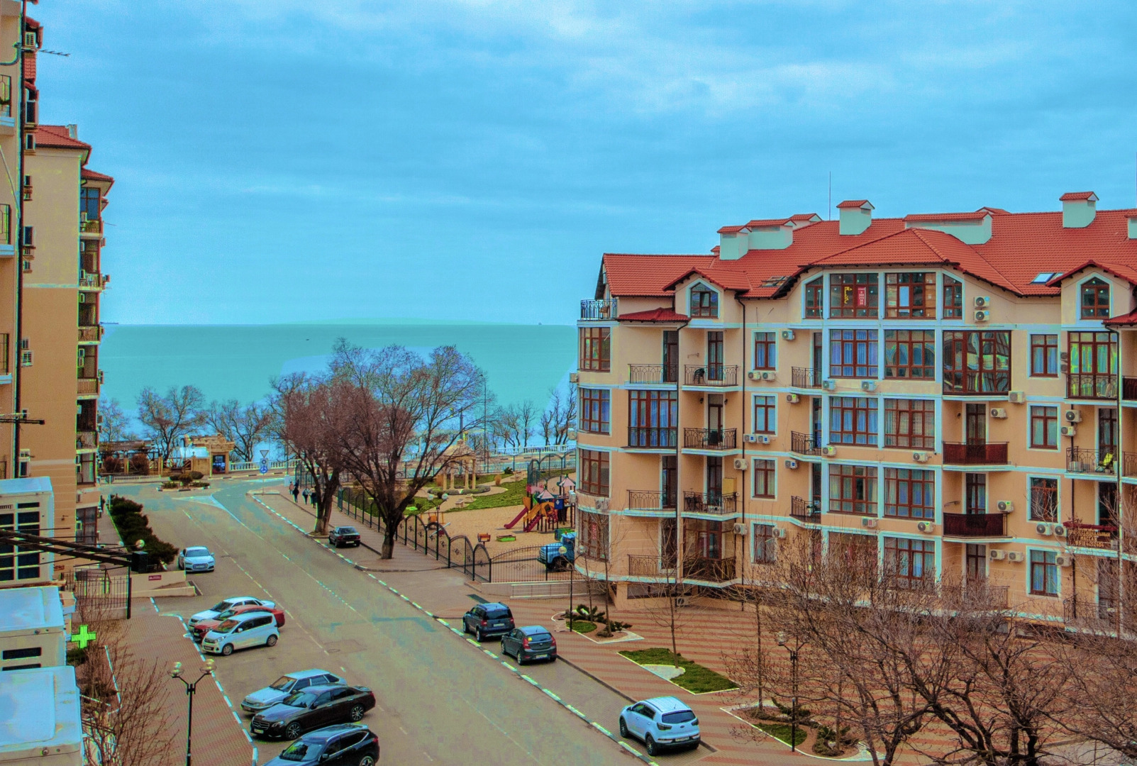 Апартаменты С Видом На море на Круче