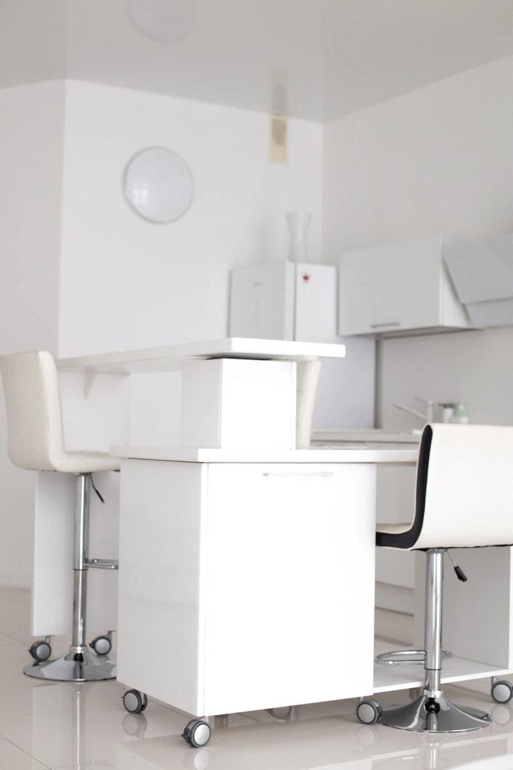 Апартаменты Белая Романтическая Студия с Панорамным Видом