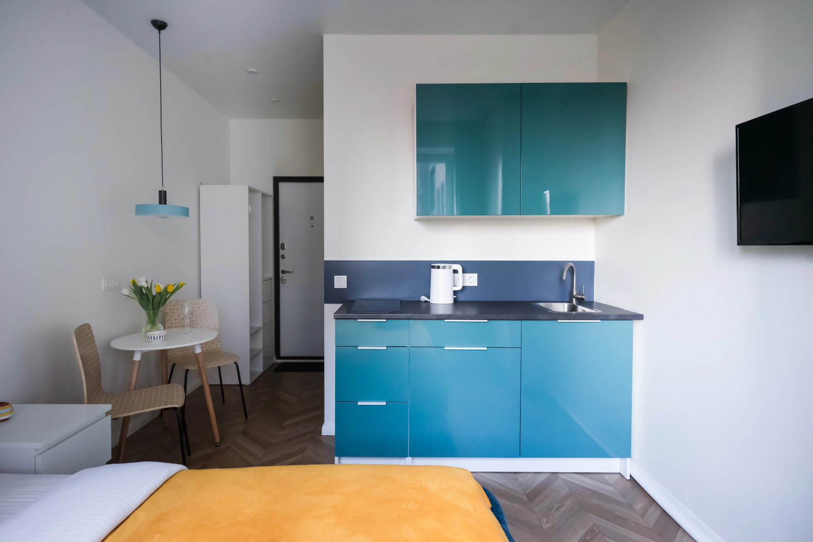 Апартаменты Pavlov Бирюзовая