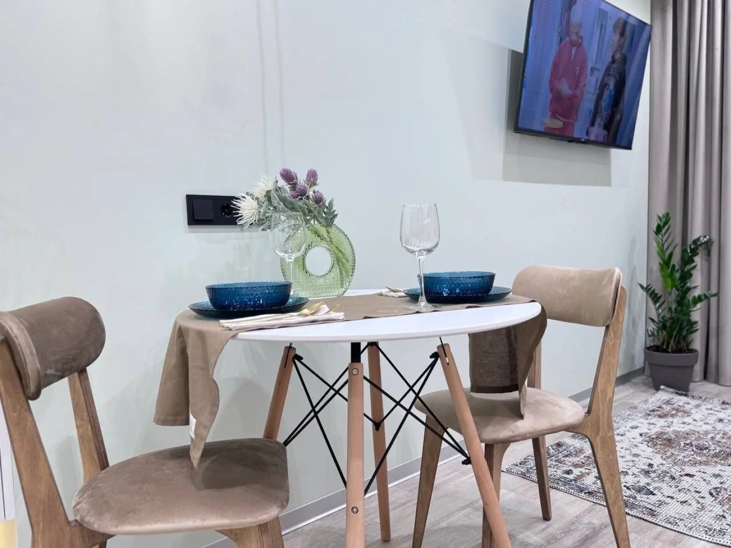 Квартира Студия Business Pink у метро Площадь Ильича