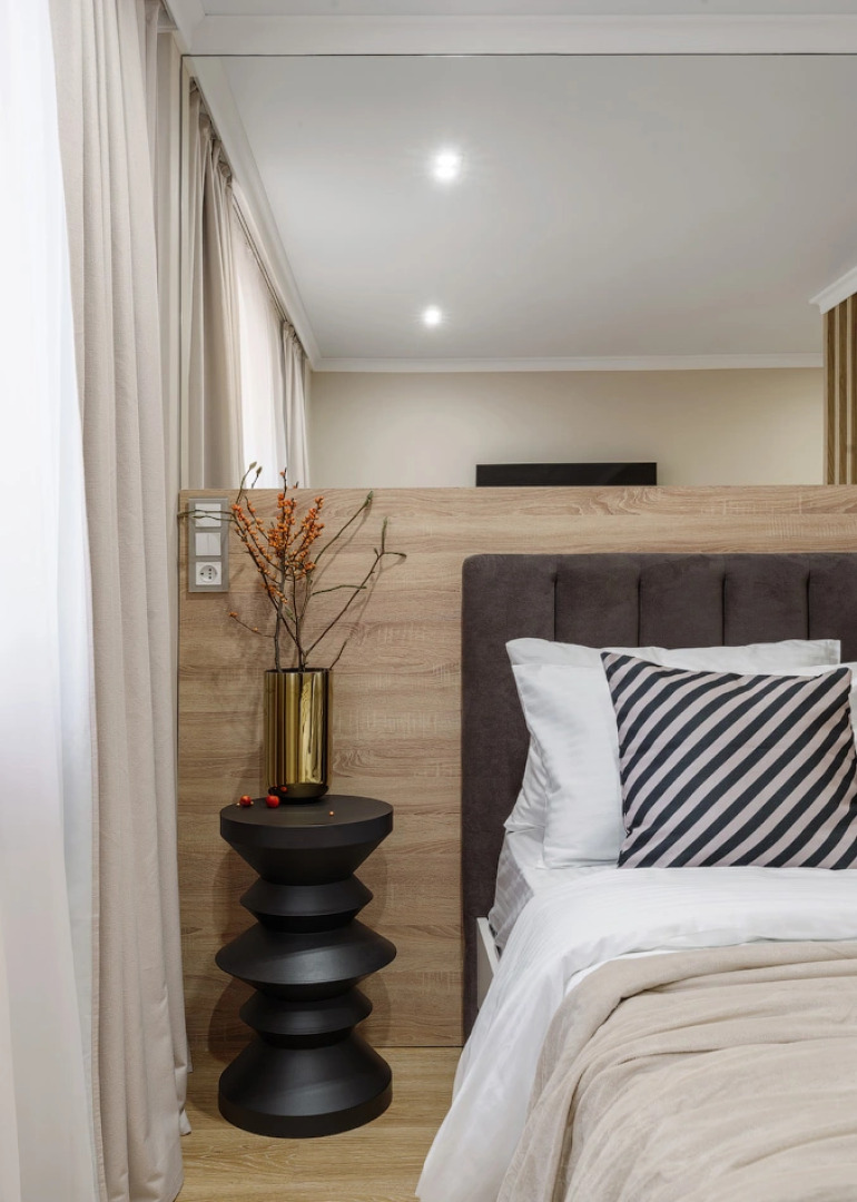 Апартаменты VEROM  в домe БИЗНЕС-КЛAСCА ЖK Aтлант в ЦEНTPЕ города