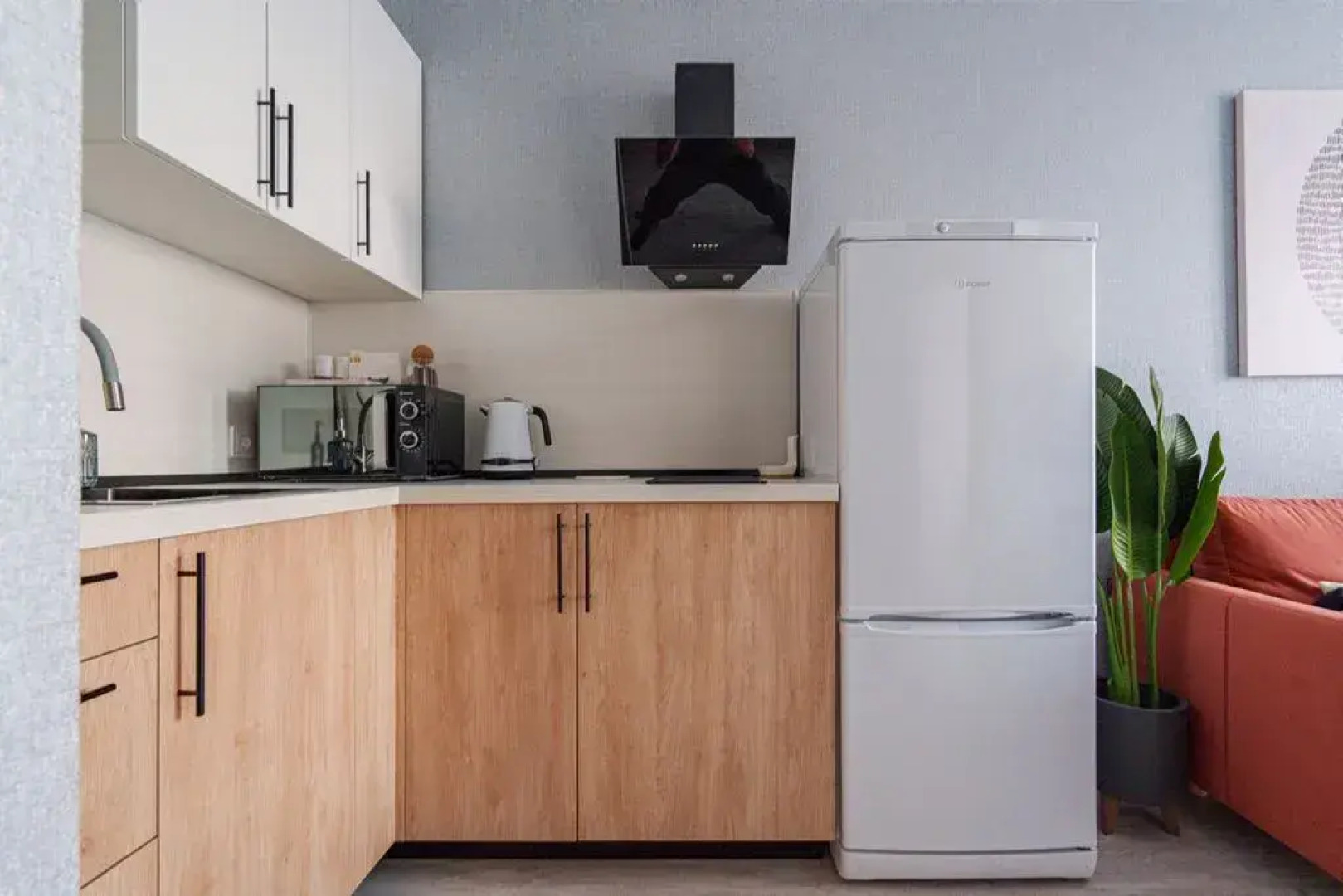 Квартира формата евродвушки с дизайнерским ремонтом